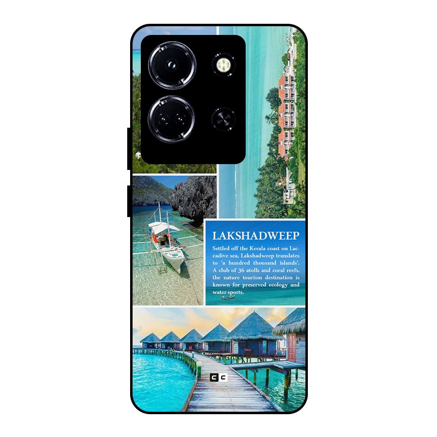 Lakshadweep Collage Metal Back Case for Infinix Note 30 5G