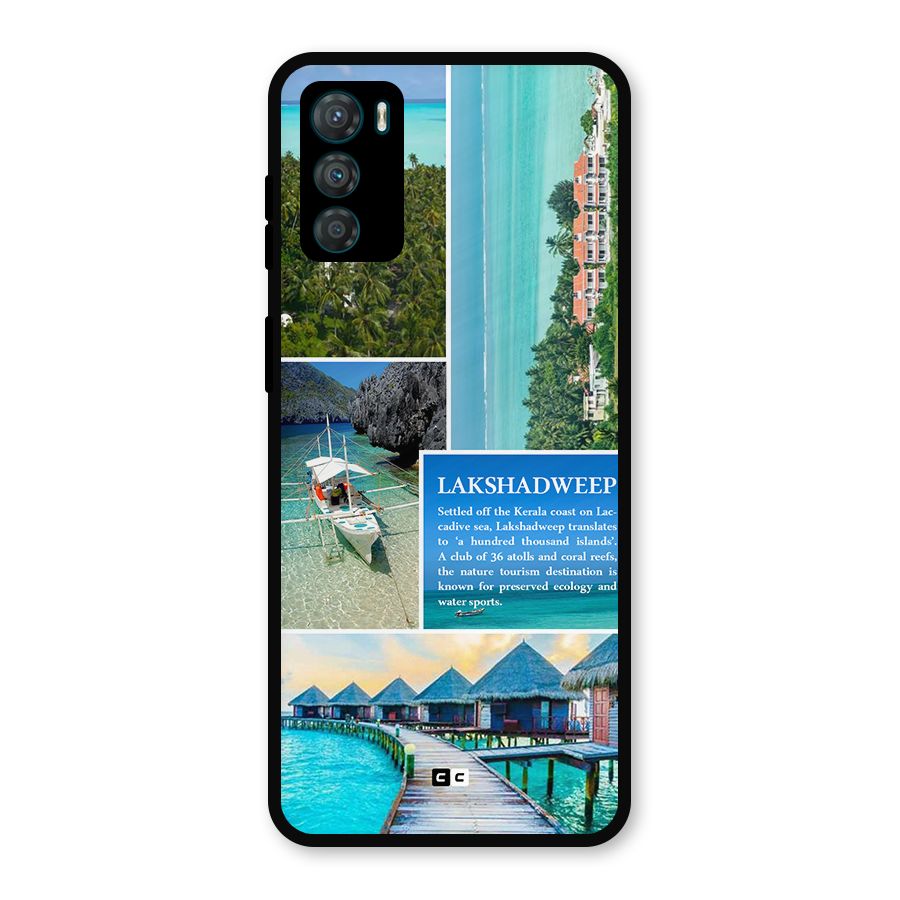 Lakshadweep Collage Metal Back Case for Moto G42