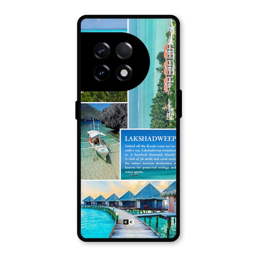 Lakshadweep Collage Metal Back Case for OnePlus 11R