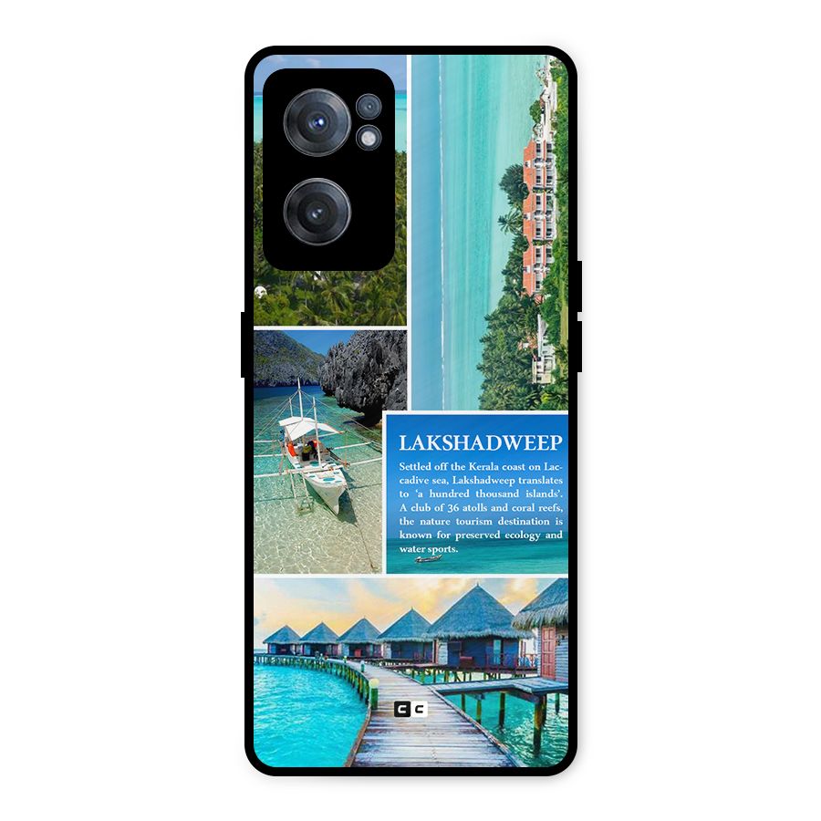 Lakshadweep Collage Metal Back Case for OnePlus Nord CE 2 5G
