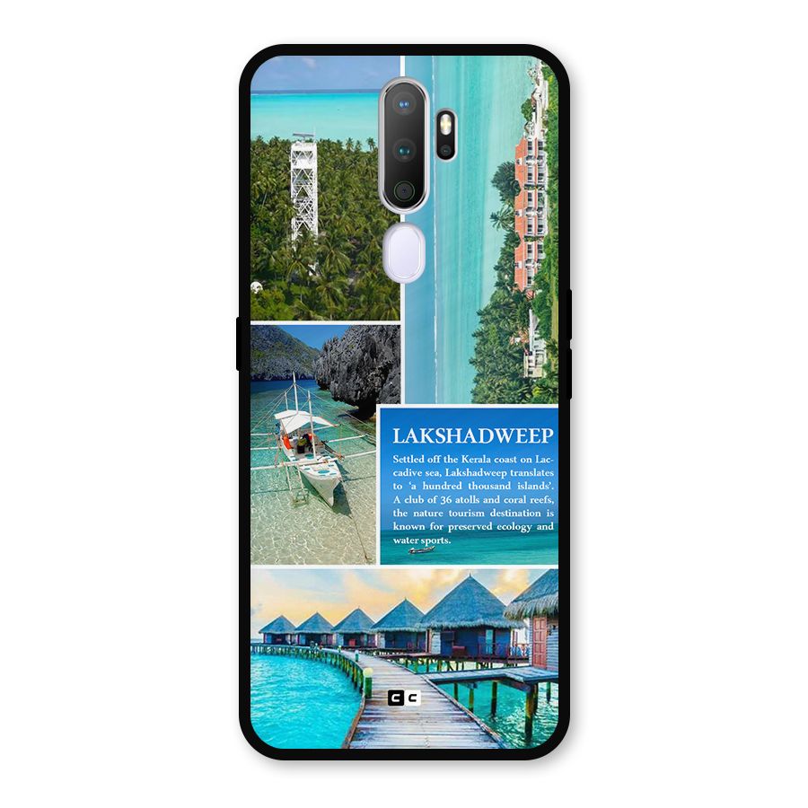 Lakshadweep Collage Metal Back Case for Oppo A5 (2020)