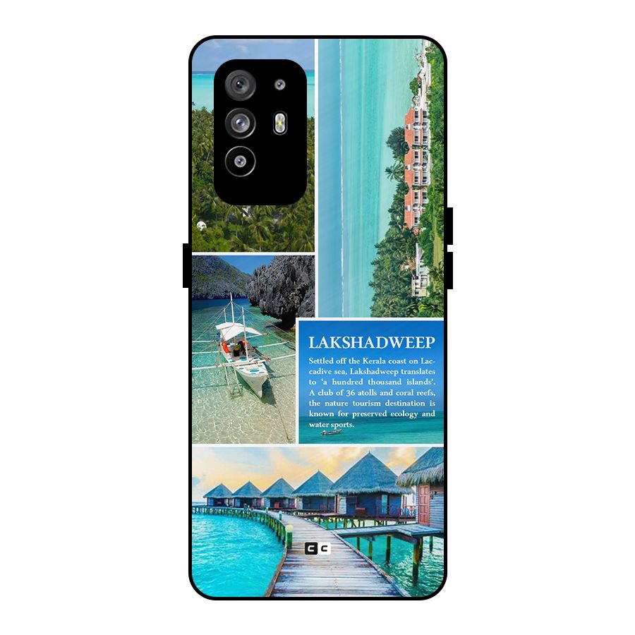 Lakshadweep Collage Metal Back Case for Oppo F19 Pro Plus 5G