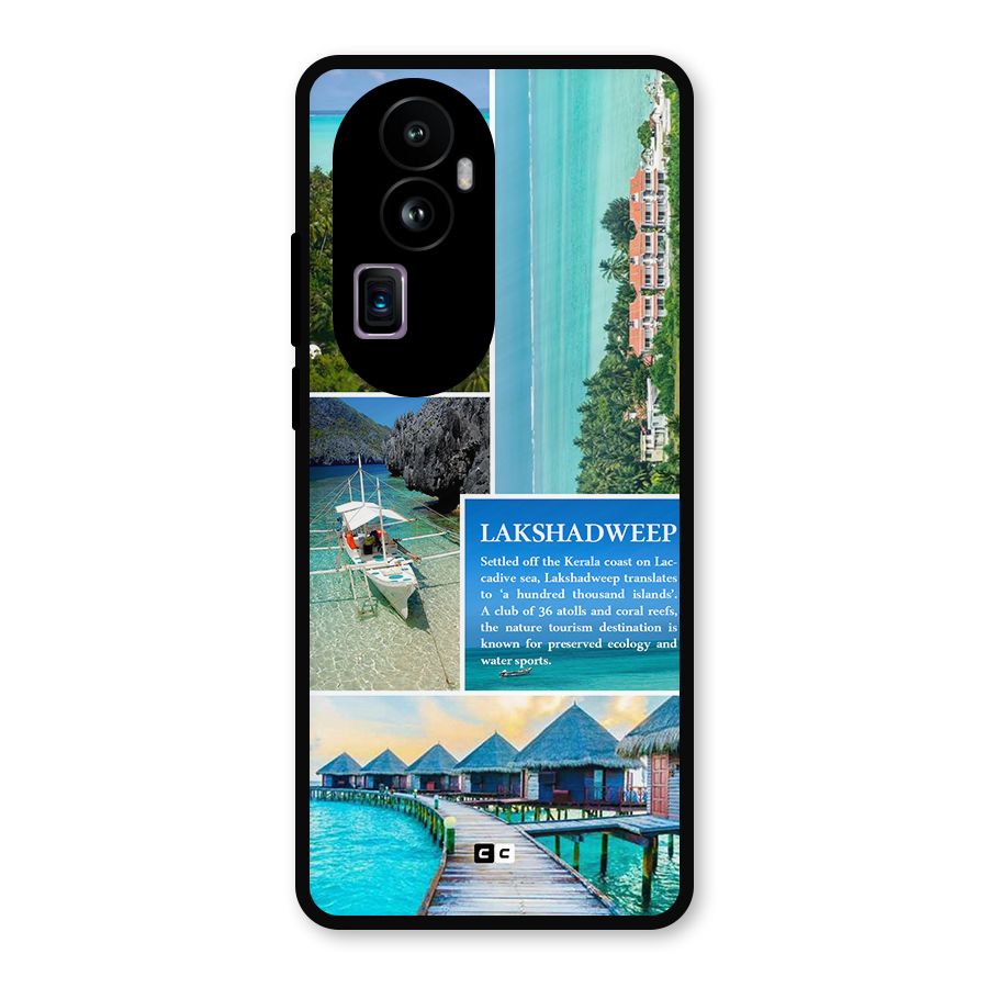 Lakshadweep Collage Metal Back Case for Oppo Reno10 Pro Plus
