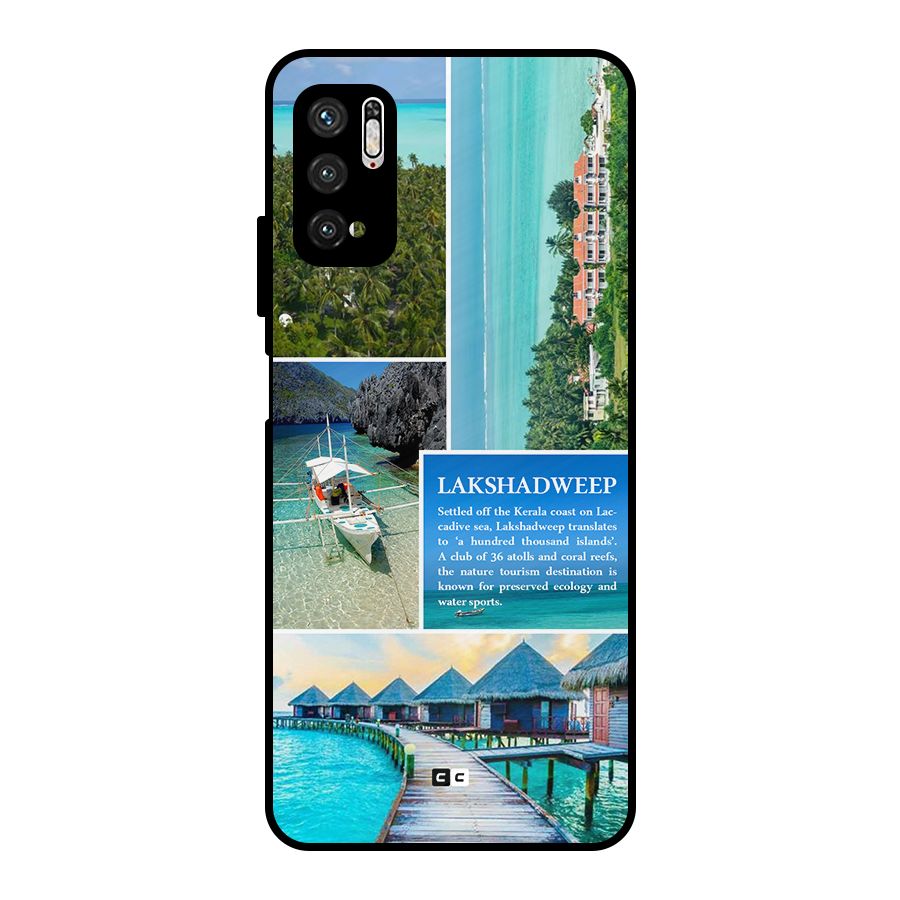 Lakshadweep Collage Metal Back Case for Poco M3 Pro 5G