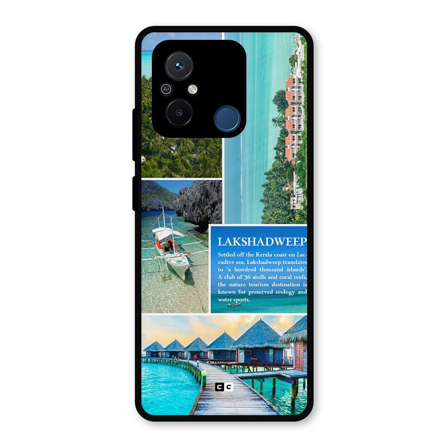 Lakshadweep Collage Metal Back Case for Redmi 12C