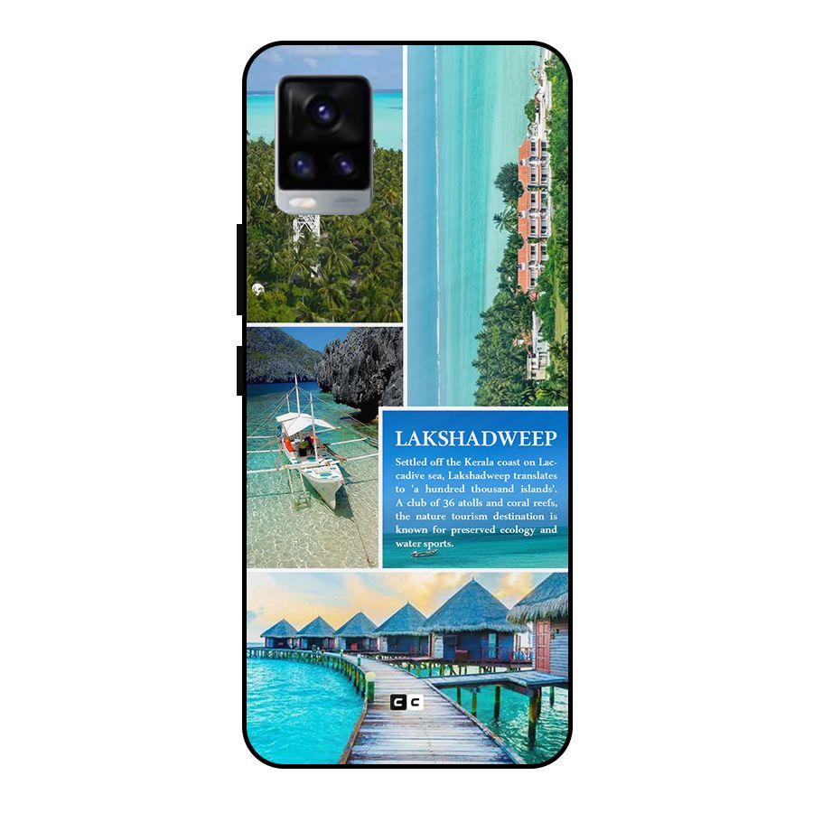 Lakshadweep Collage Metal Back Case for Vivo V20