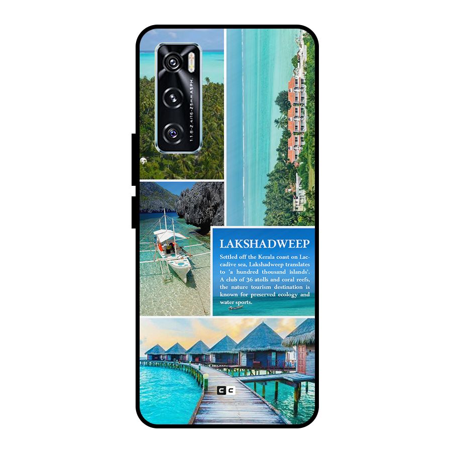 Lakshadweep Collage Metal Back Case for Vivo V20 SE
