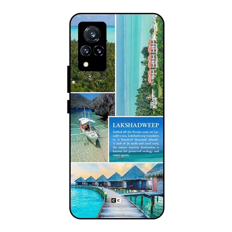 Lakshadweep Collage Metal Back Case for Vivo V21 5G