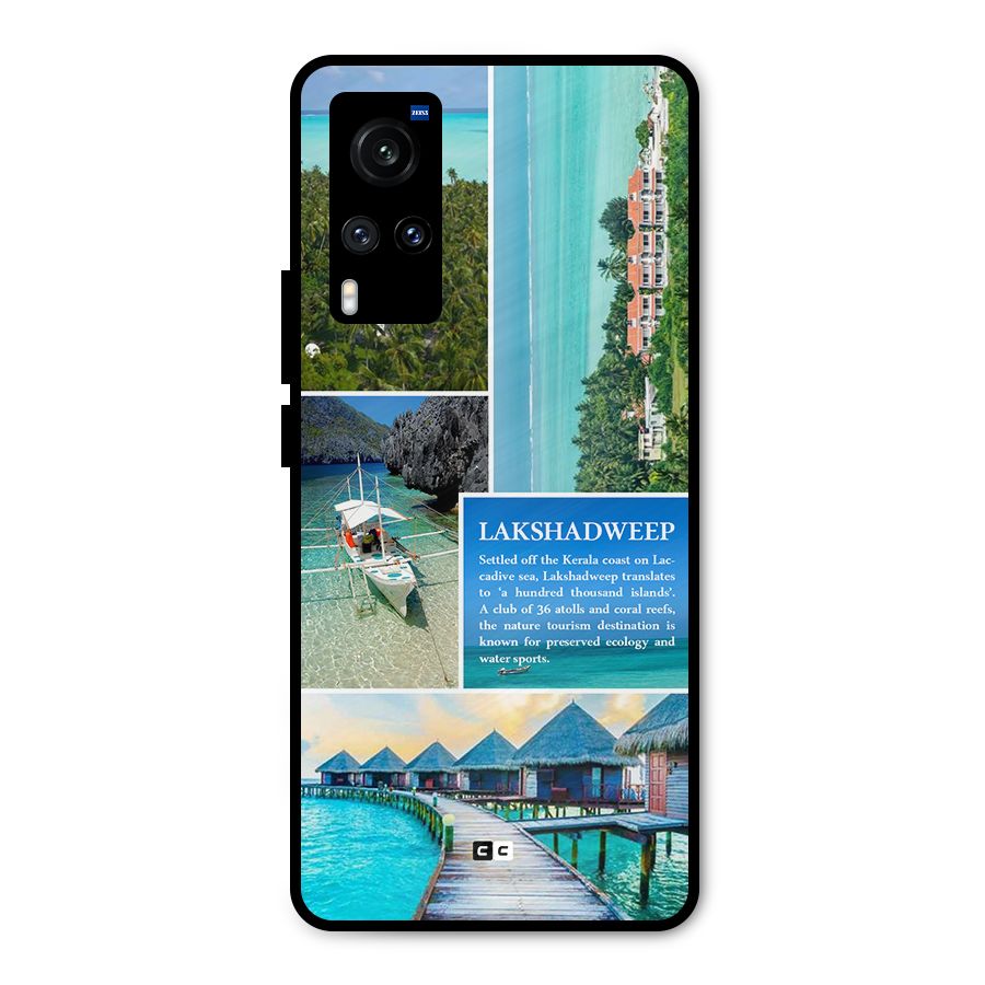Lakshadweep Collage Metal Back Case for Vivo X60