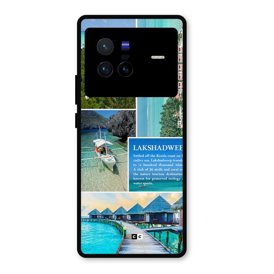 Lakshadweep Collage Metal Back Case for Vivo X80
