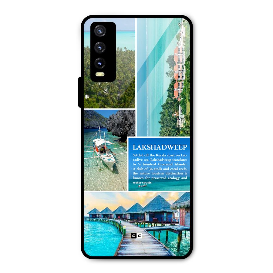 Lakshadweep Collage Metal Back Case for Vivo Y20