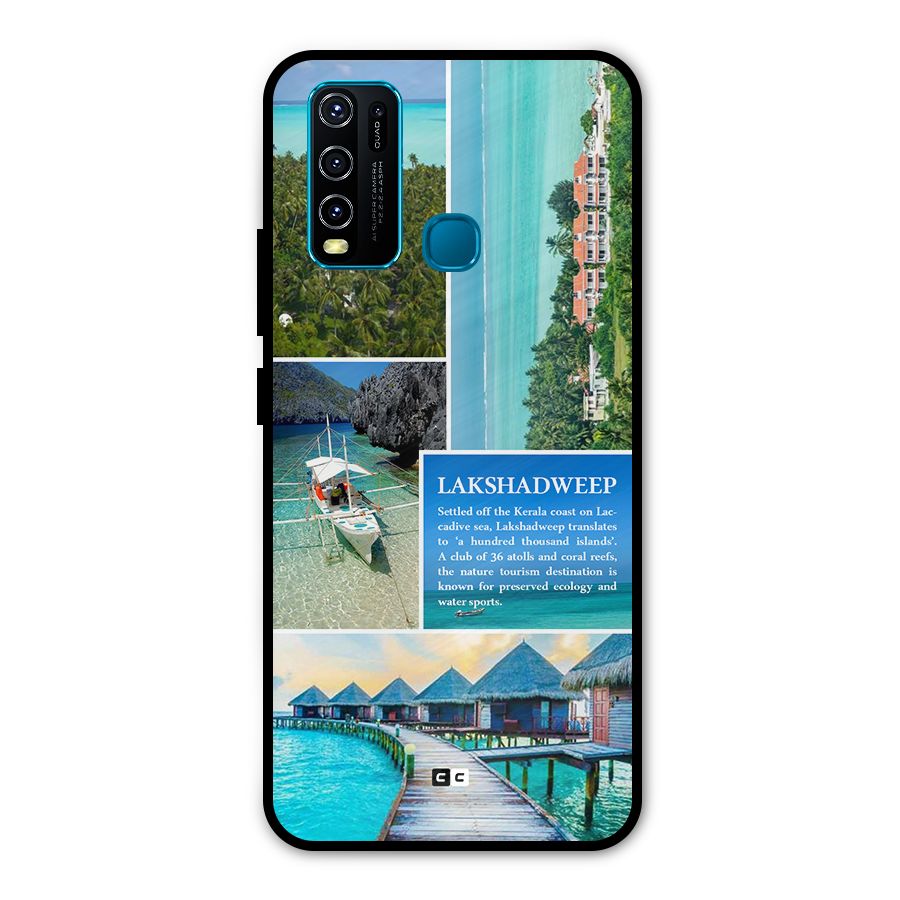 Lakshadweep Collage Metal Back Case for Vivo Y30