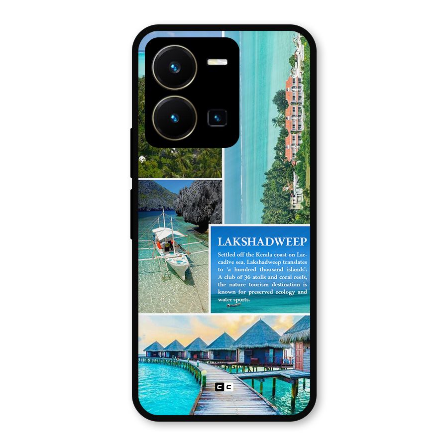 Lakshadweep Collage Metal Back Case for Vivo Y35