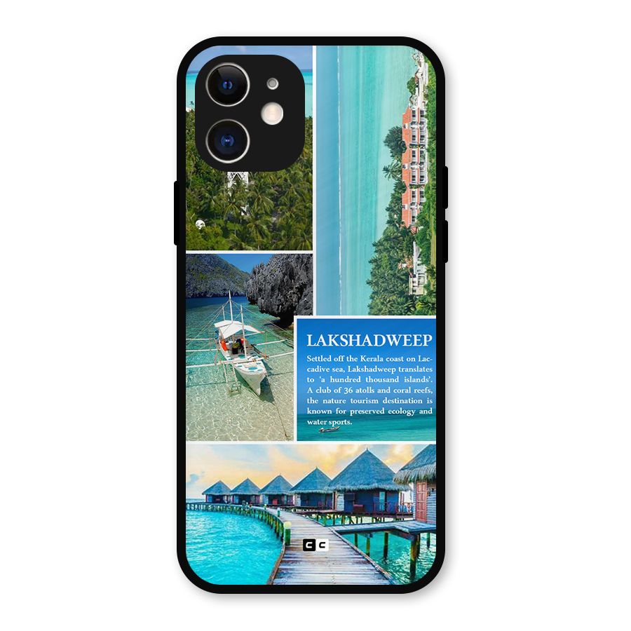 Lakshadweep Collage Metal Back Case for iPhone 12