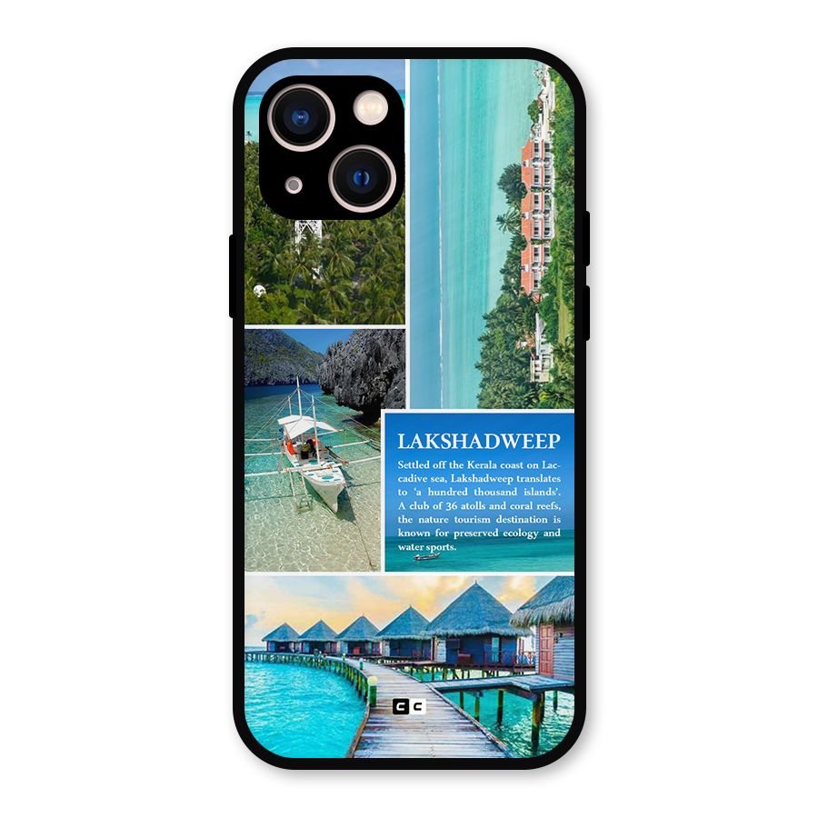 Lakshadweep Collage Metal Back Case for iPhone 13