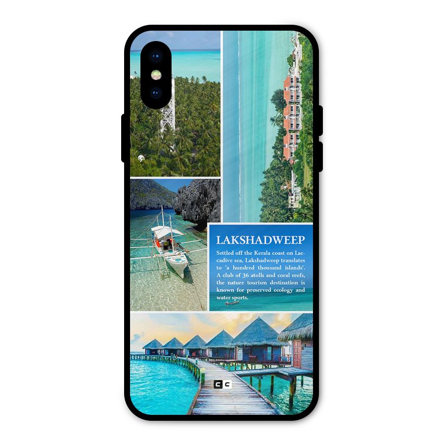 Lakshadweep Collage Metal Back Case for iPhone XS