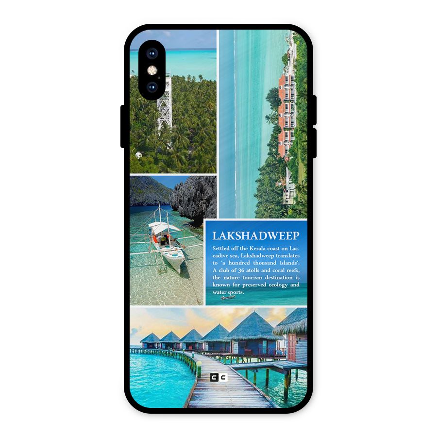 Lakshadweep Collage Metal Back Case for iPhone XS Max