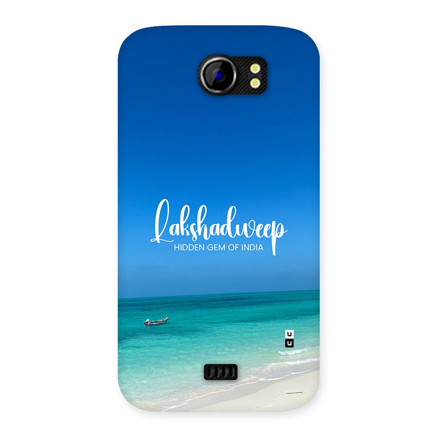 Lakshadweep Hidden Gem Back Case for Canvas 2 A110
