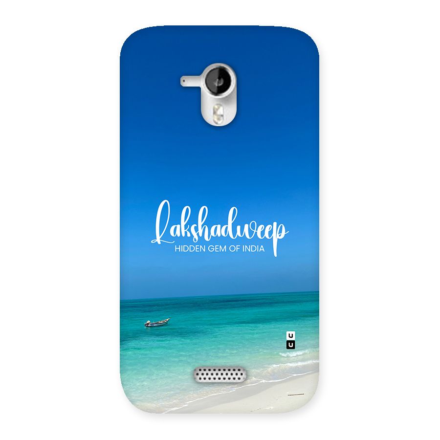 Lakshadweep Hidden Gem Back Case for Canvas HD A116