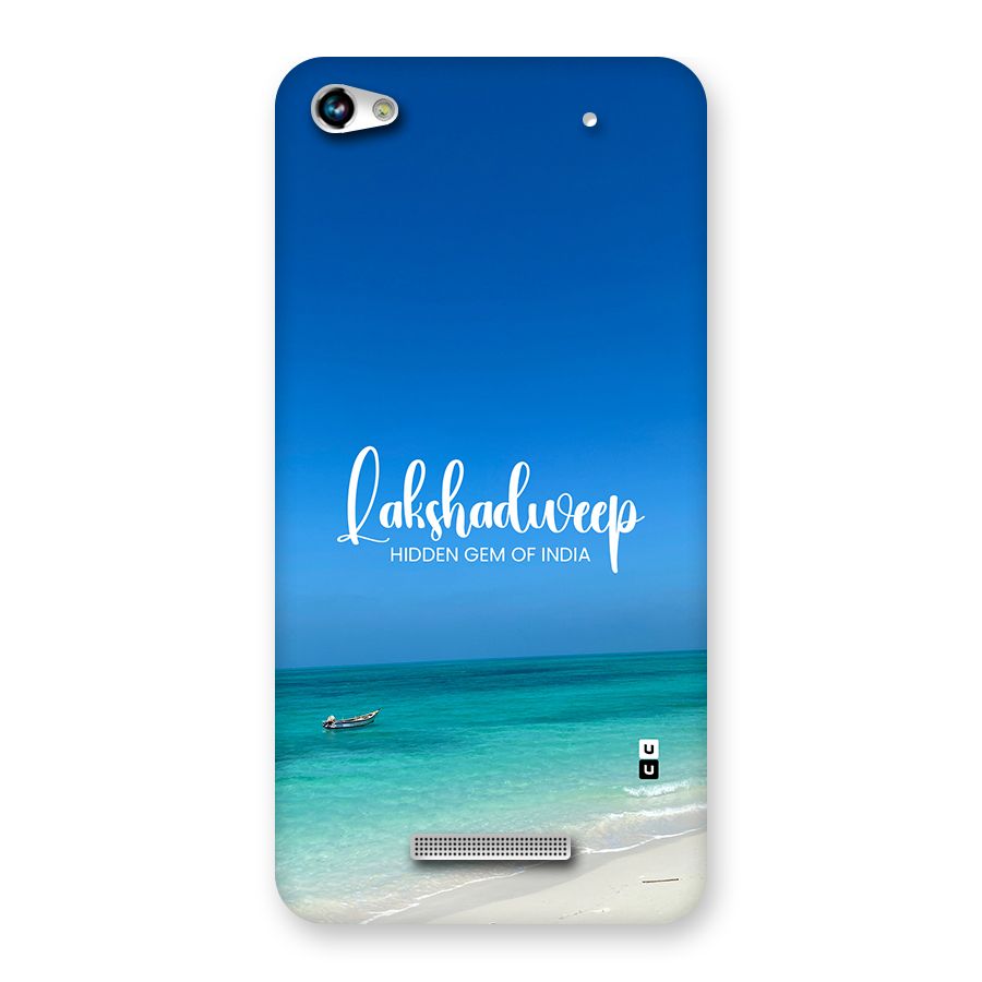 Lakshadweep Hidden Gem Back Case for Canvas Hue 2 A316