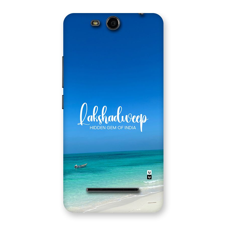 Lakshadweep Hidden Gem Back Case for Canvas Juice 3 Q392