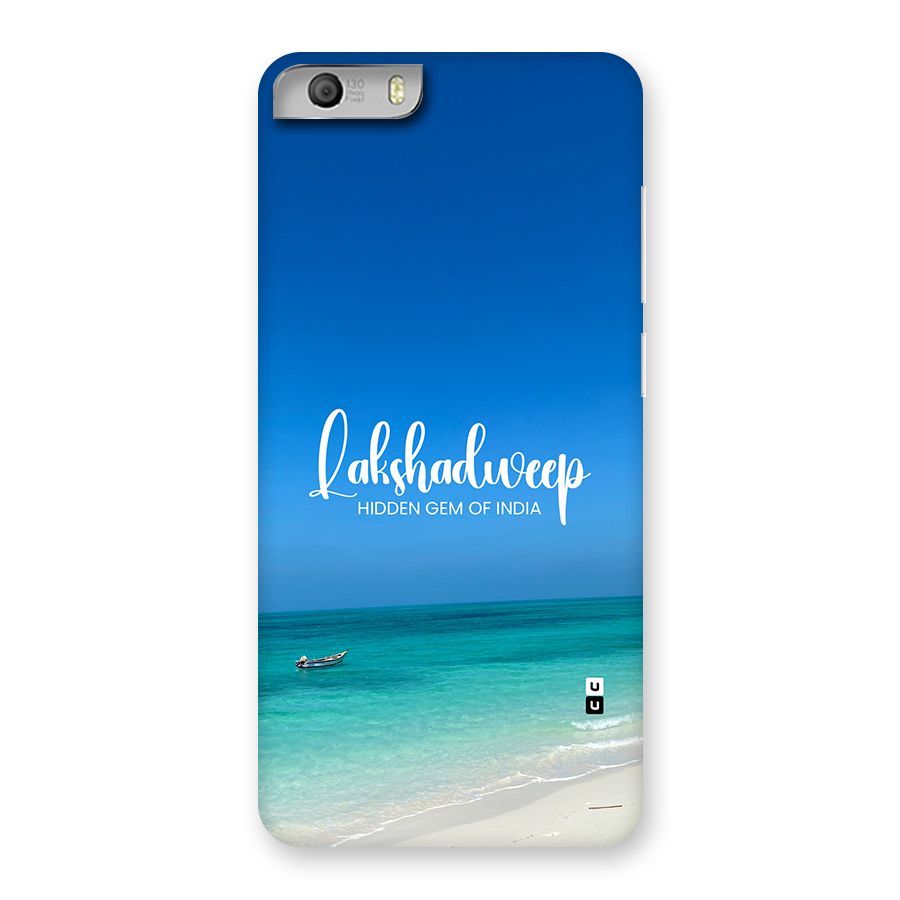 Lakshadweep Hidden Gem Back Case for Canvas Knight 2