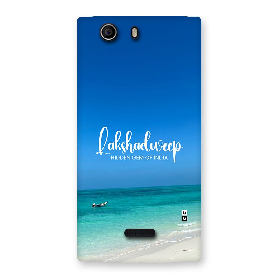 Lakshadweep Hidden Gem Back Case for Canvas Nitro 2 E311