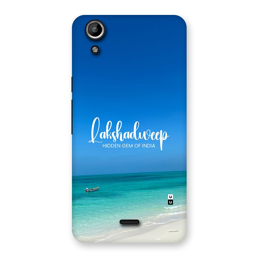 Lakshadweep Hidden Gem Back Case for Canvas Selfie Lens Q345