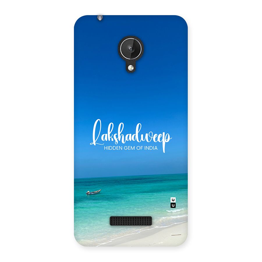 Lakshadweep Hidden Gem Back Case for Canvas Spark Q380