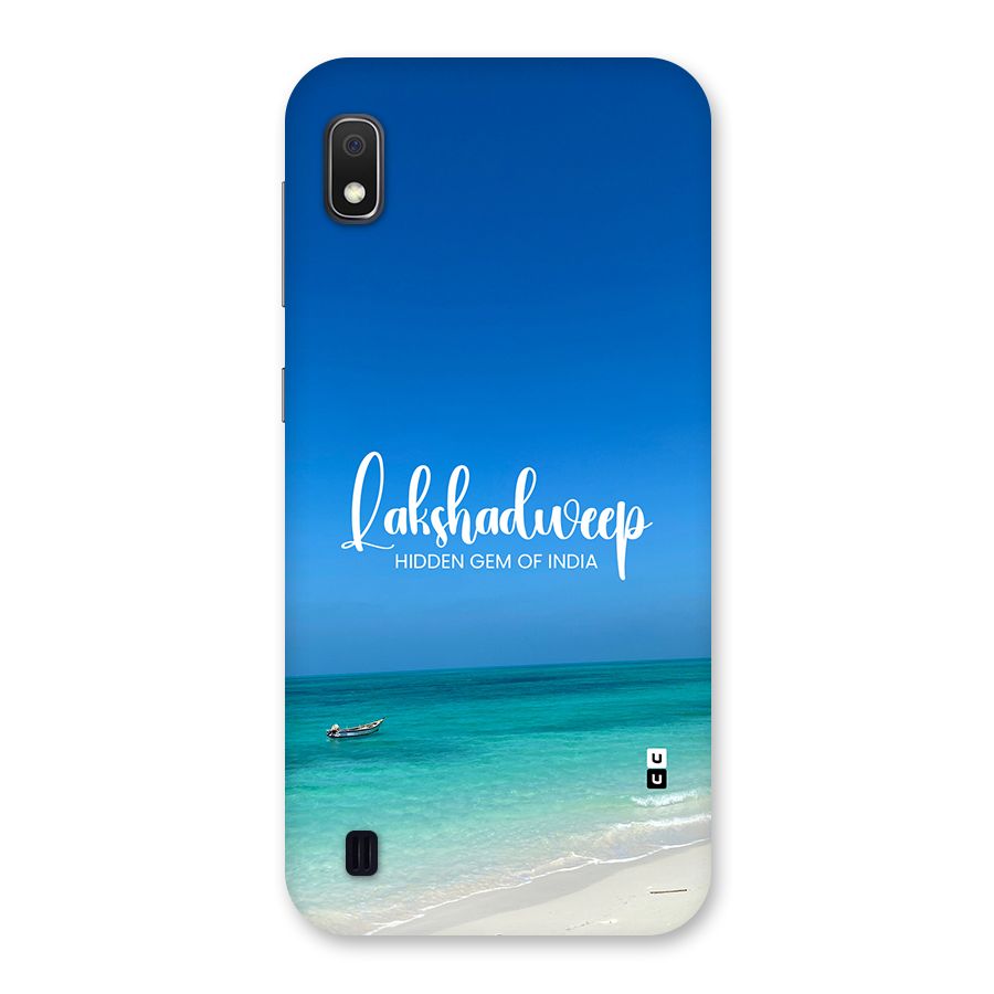 Lakshadweep Hidden Gem Back Case for Galaxy A10