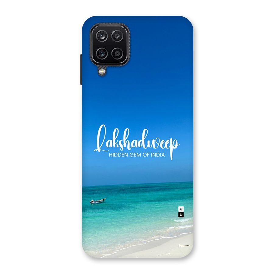 Lakshadweep Hidden Gem Back Case for Galaxy A12
