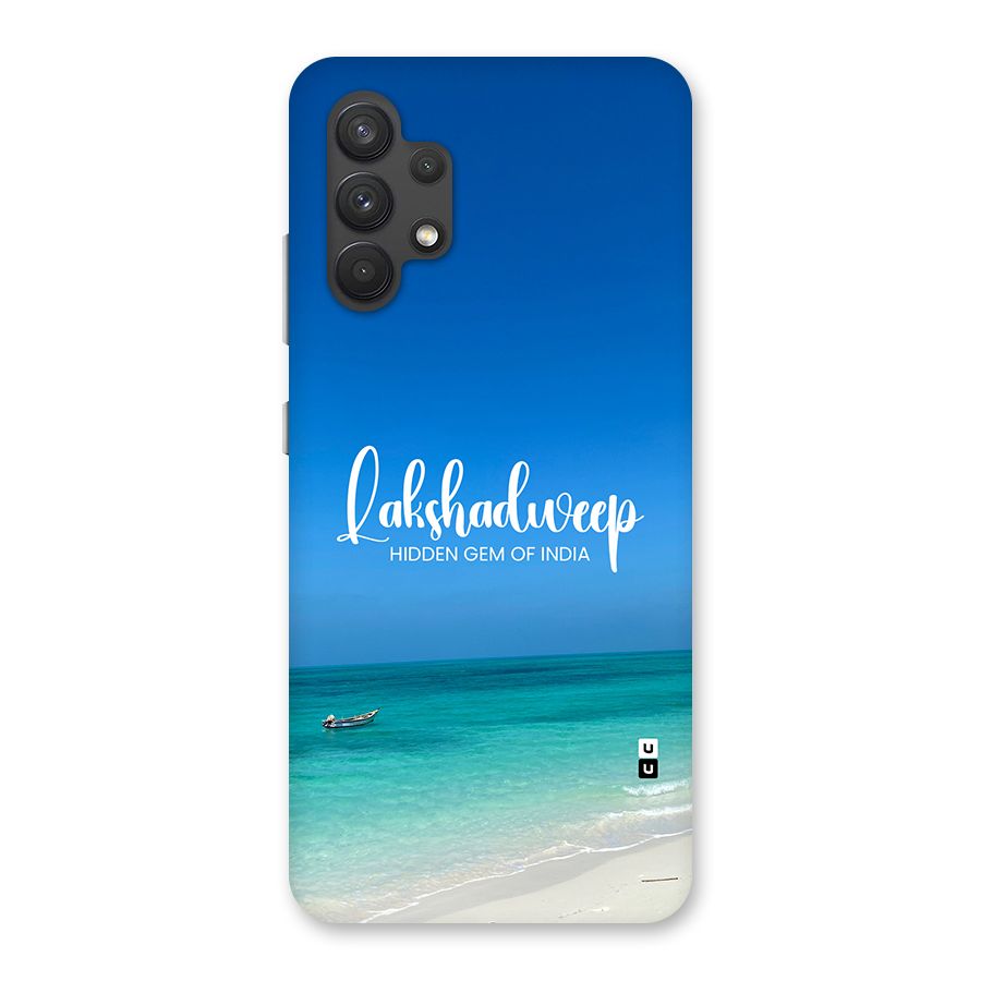 Lakshadweep Hidden Gem Back Case for Galaxy A32