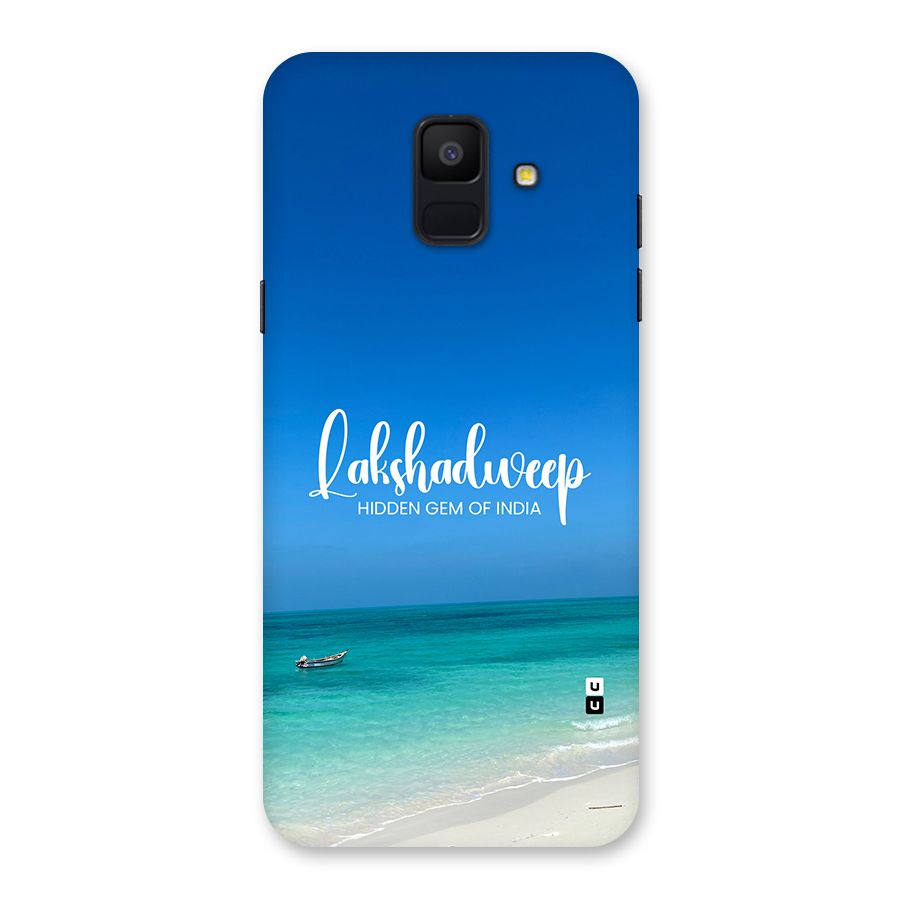 Lakshadweep Hidden Gem Back Case for Galaxy A6 (2018)