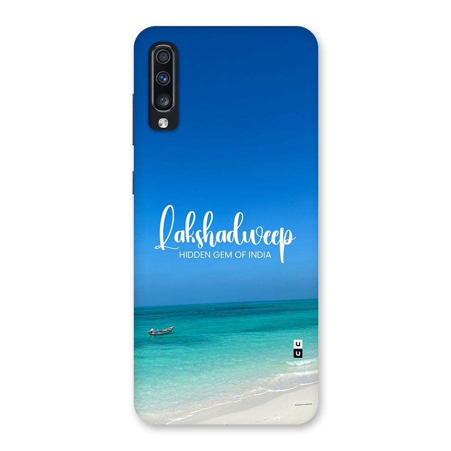 Lakshadweep Hidden Gem Back Case for Galaxy A70