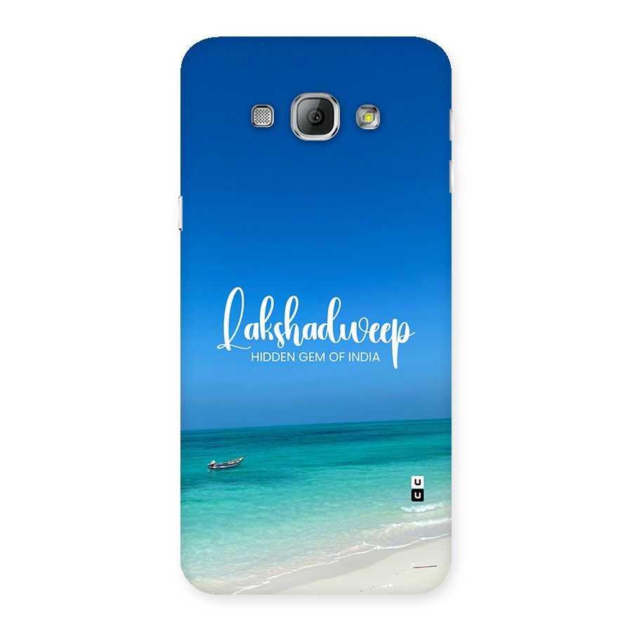 Lakshadweep Hidden Gem Back Case for Galaxy A8