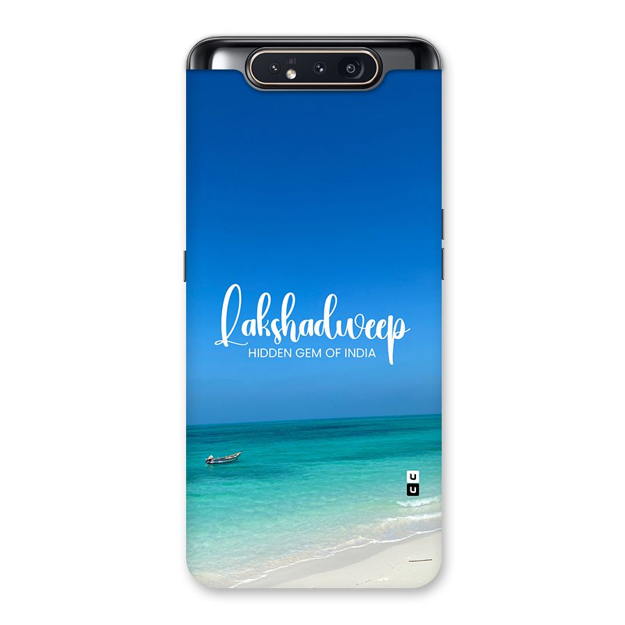 Lakshadweep Hidden Gem Back Case for Galaxy A80