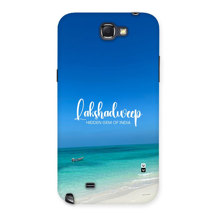 Lakshadweep Hidden Gem Back Case for Galaxy Note 2