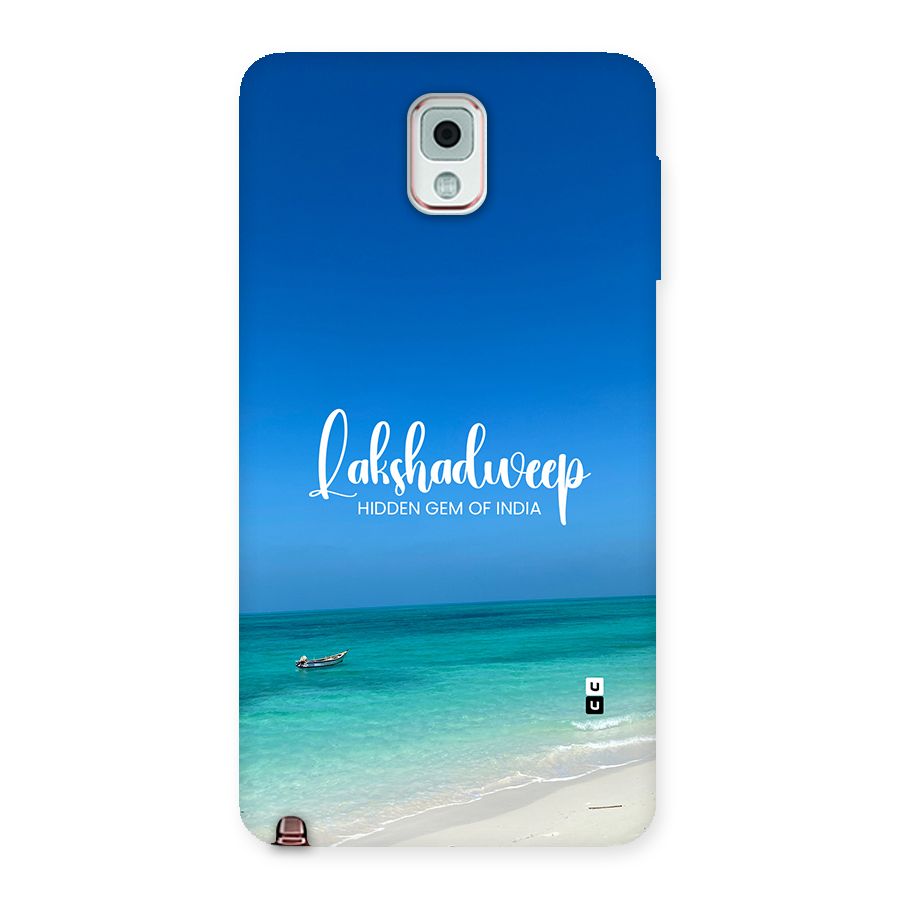 Lakshadweep Hidden Gem Back Case for Galaxy Note 3