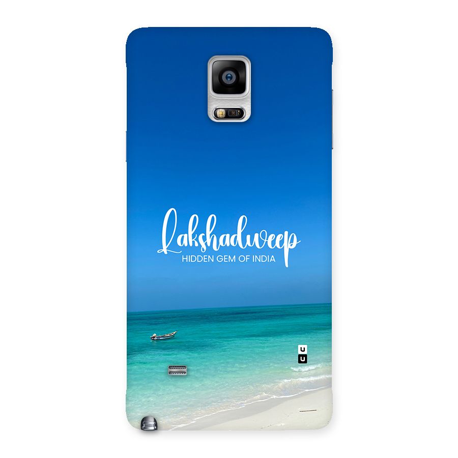 Lakshadweep Hidden Gem Back Case for Galaxy Note 4