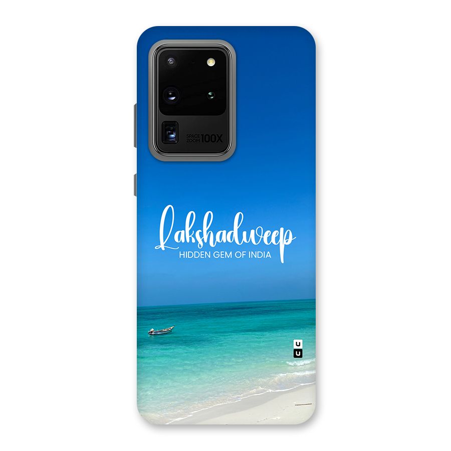 Lakshadweep Hidden Gem Back Case for Galaxy S20 Ultra