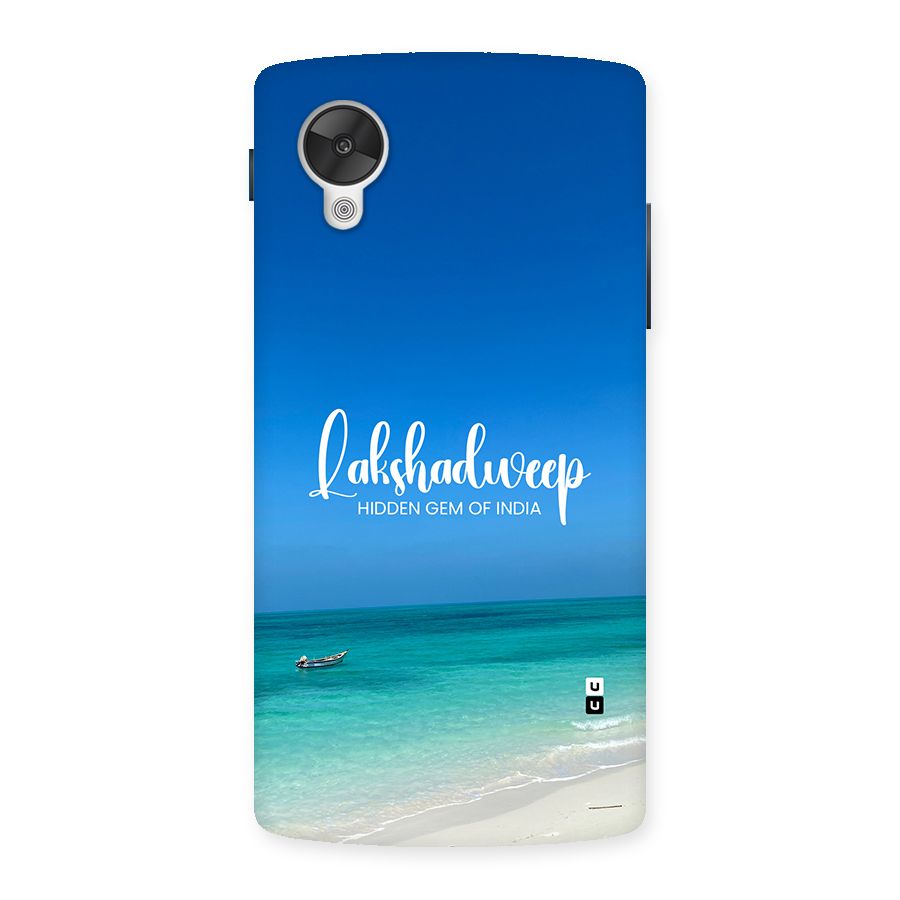 Lakshadweep Hidden Gem Back Case for Google Nexus 5