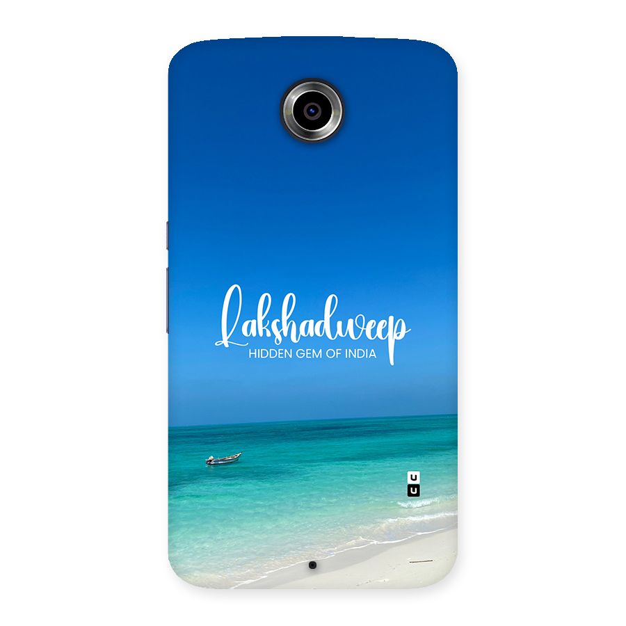 Lakshadweep Hidden Gem Back Case for Google Nexus 6