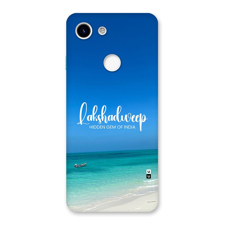 Lakshadweep Hidden Gem Back Case for Google Pixel 3
