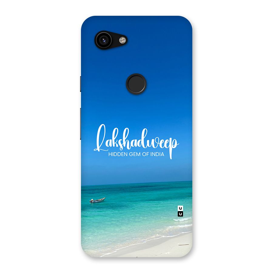 Lakshadweep Hidden Gem Back Case for Google Pixel 3a