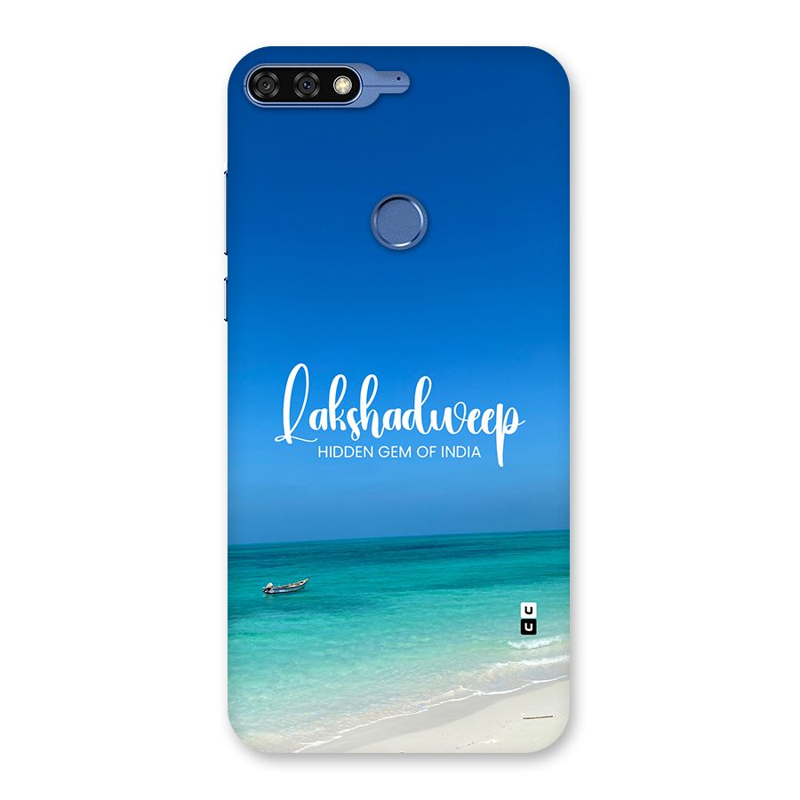 Lakshadweep Hidden Gem Back Case for Honor 7C