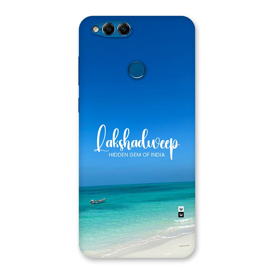 Lakshadweep Hidden Gem Back Case for Honor 7X