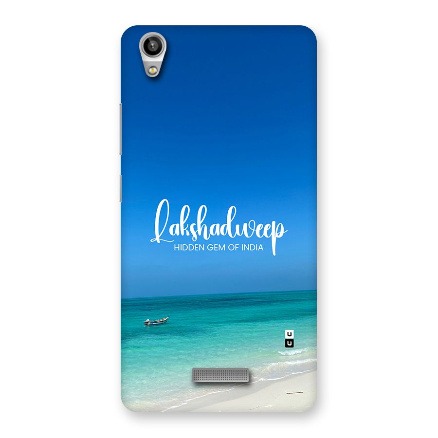 Lakshadweep Hidden Gem Back Case for Lava Pixel V1