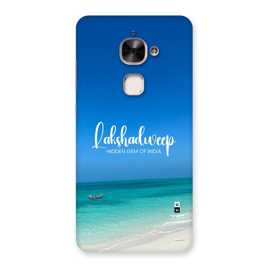Lakshadweep Hidden Gem Back Case for Le 2