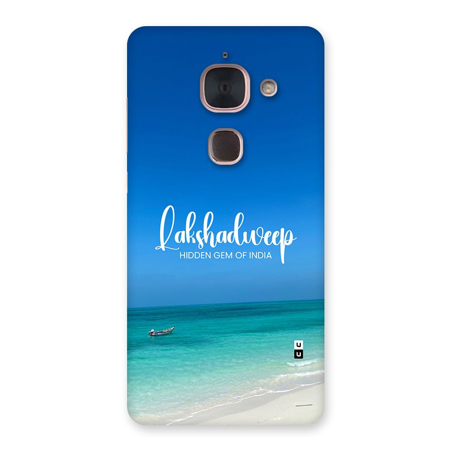 Lakshadweep Hidden Gem Back Case for Le Max 2
