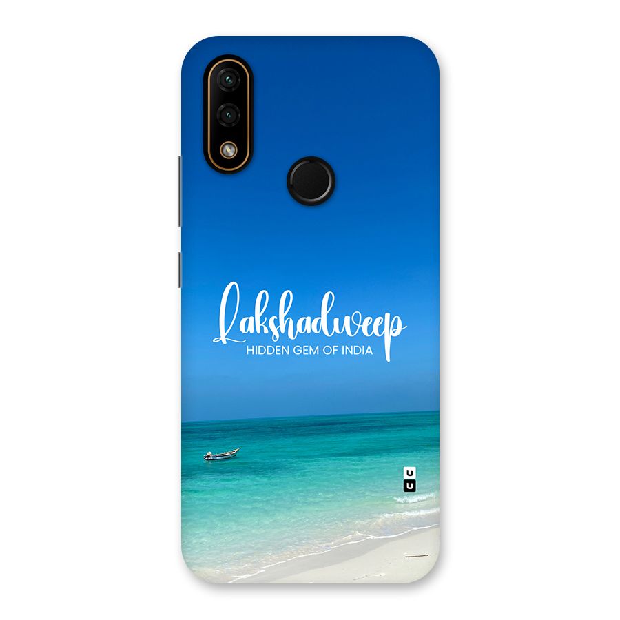 Lakshadweep Hidden Gem Back Case for Lenovo A6 Note